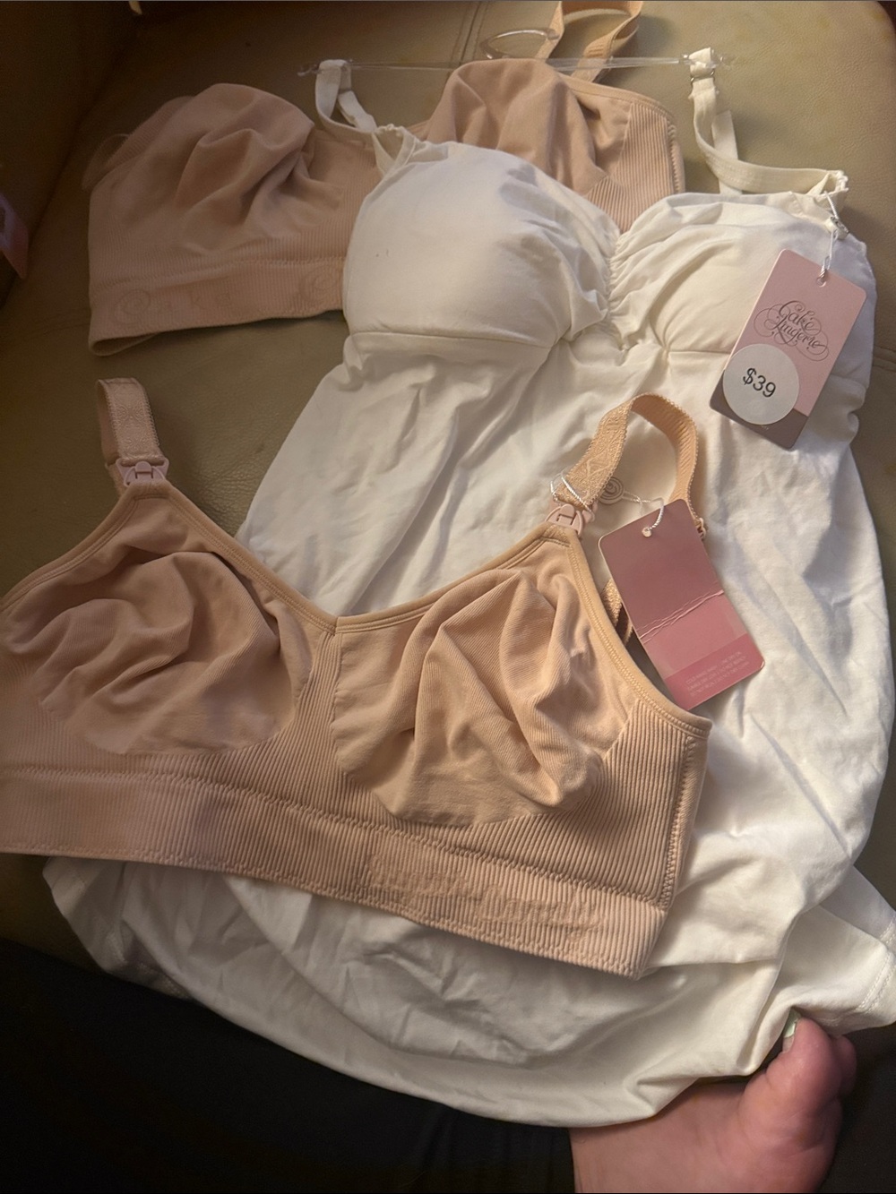 Nursing Sugar Candy and Cake Lingerie Seamless Bra
